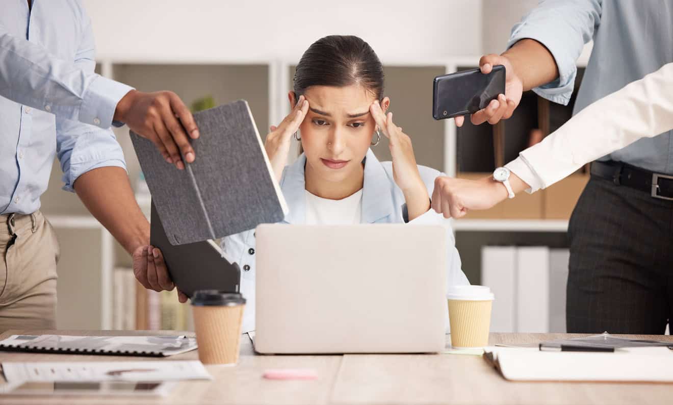 Immagine di copertina dell'articolo sullo stress da lavoro